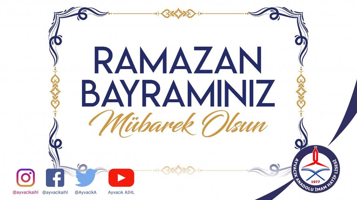 Okul Müdürümüz Metin GÜLER' in Ramazan Bayramı Mesajı