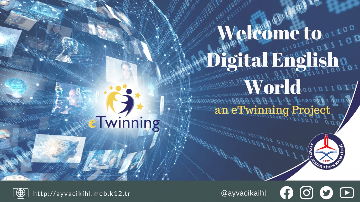 Welcome to Digital English World eTwinning Projemiz